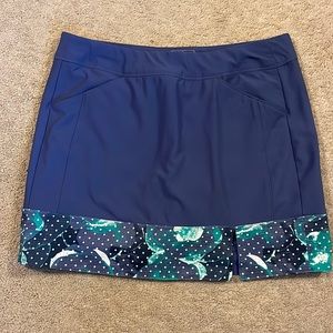 Adidas blue skort in small